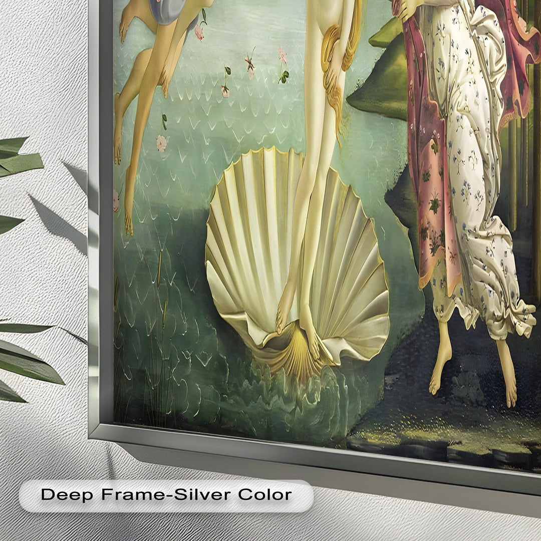 The Birth of Venus – Renaissance Nude Oil Painting