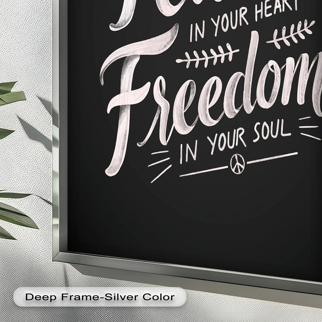 Peace and Freedom Wall Art – Oil Painting - MyPhotoStation