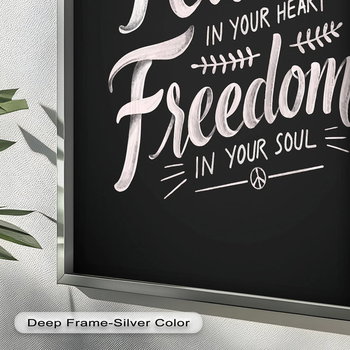 Peace and Freedom Wall Art – Oil Painting - MyPhotoStation
