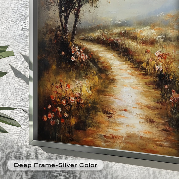 Winding Path Landscape - Impressionism Oil Painting
