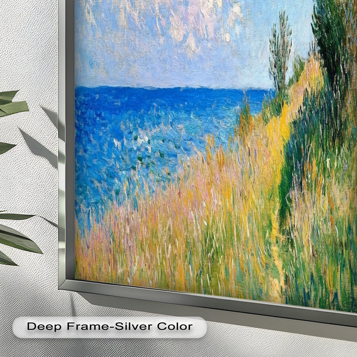 Seaside Landscape Impressionist - Modern Oil Painting