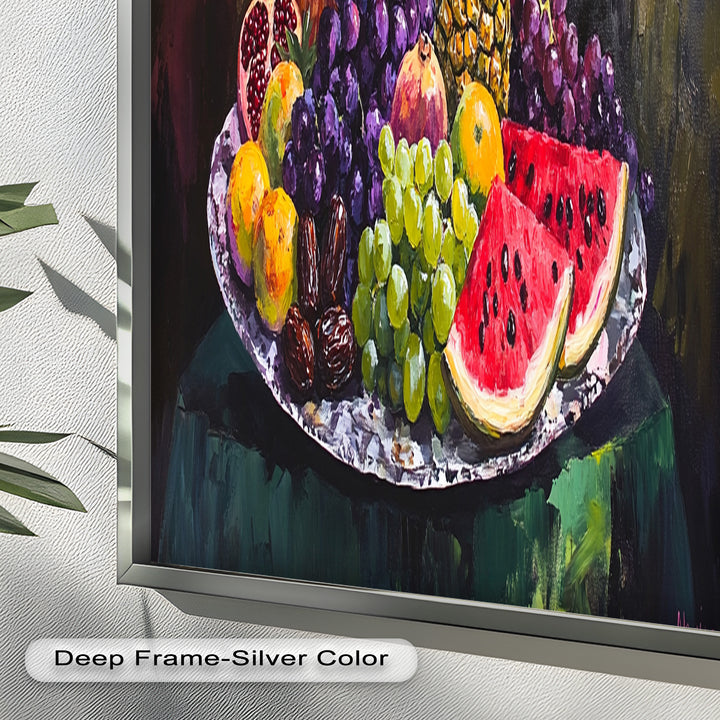 Exotic Fruit Kitchen Decor –  Still Life Oil Painting