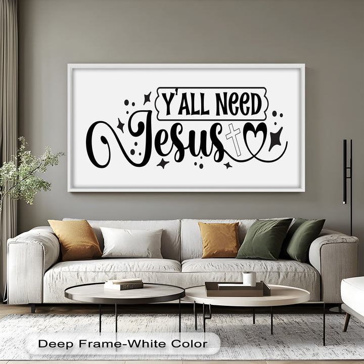 Be Still and Know – Christian Bible Verse Oil Painting