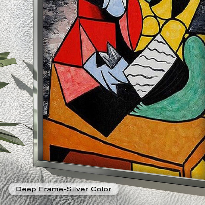 Embrace in Color – Picasso Oil Painting
