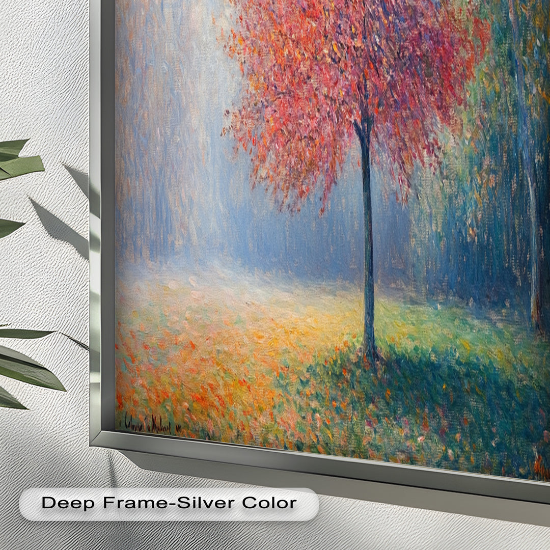 Herbstglanz – Impressionistisches Ölgemälde