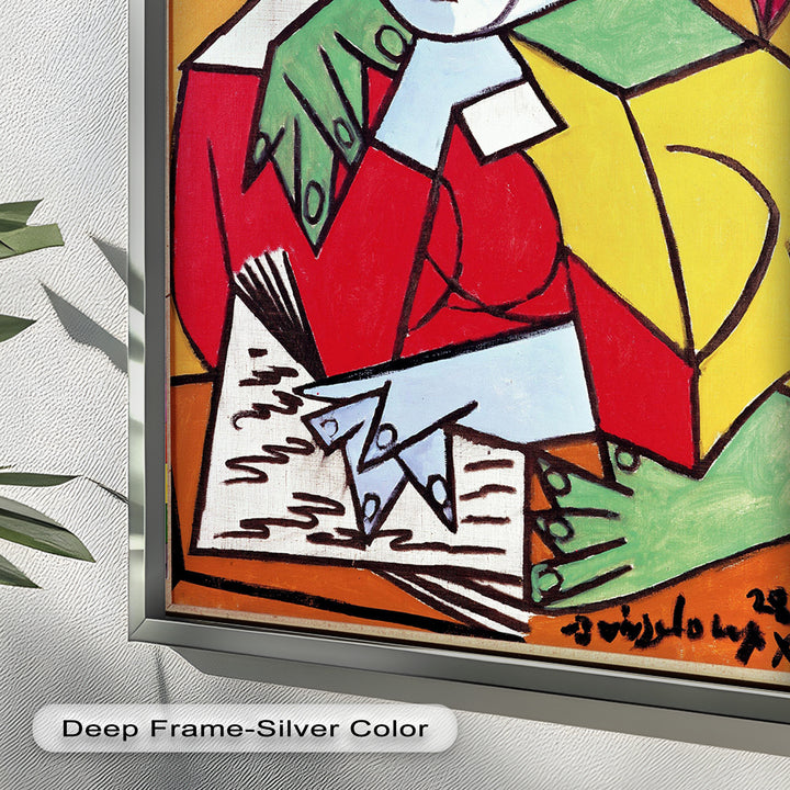 Harmony in Study – Embrace of Minds Picasso Oil Painting
