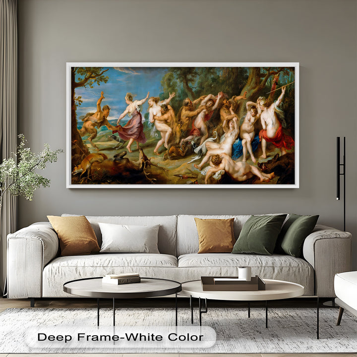 The Ravishing of the Maenads – Mythological Oil Painting