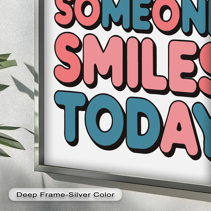Be the Reason Someone Smiles – Oil Painting - MyPhotoStation