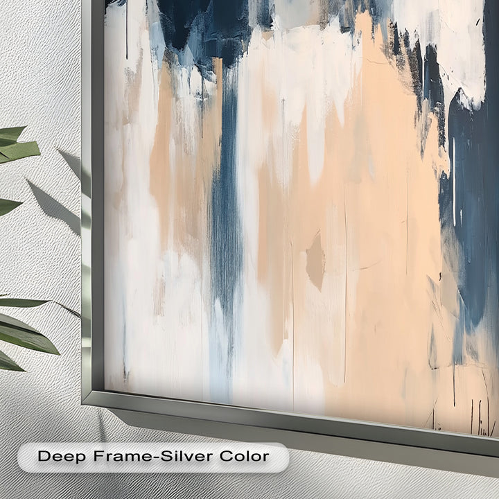 Desert Horizon – Minimalist Abstract Oil Painting