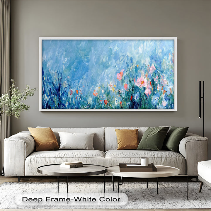 Abstract Floral - Impressionist Oil Painting