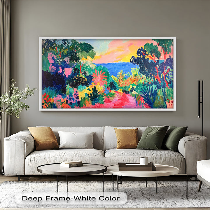 Path to Paradise – Fauvist Landscape Oil Painting