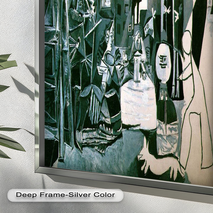 Las Meninas Reimagined by Pablo Picasso – Cubist Oil Painting