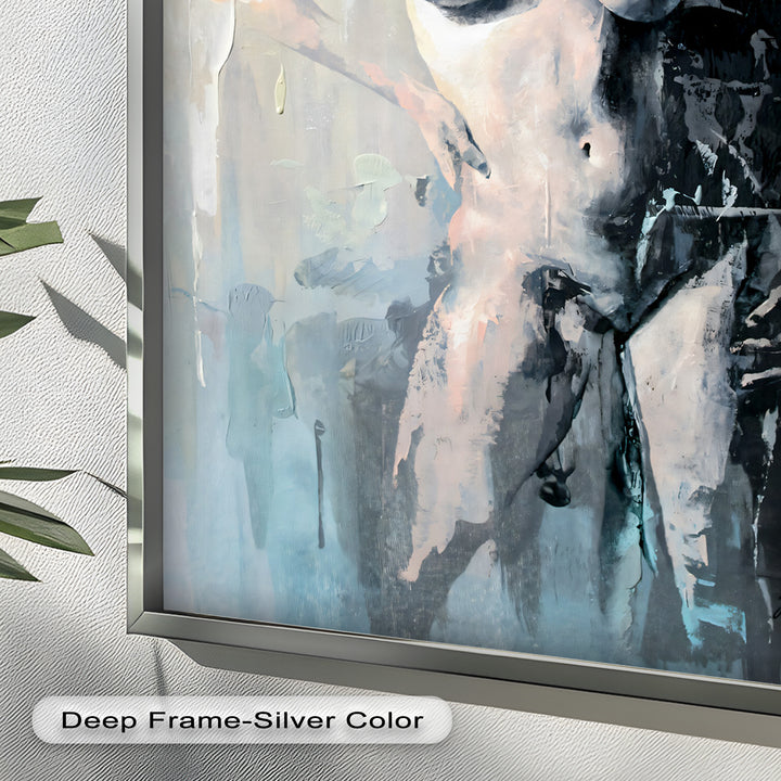 Still in the Shadows – Contemporary Nude Oil Painting