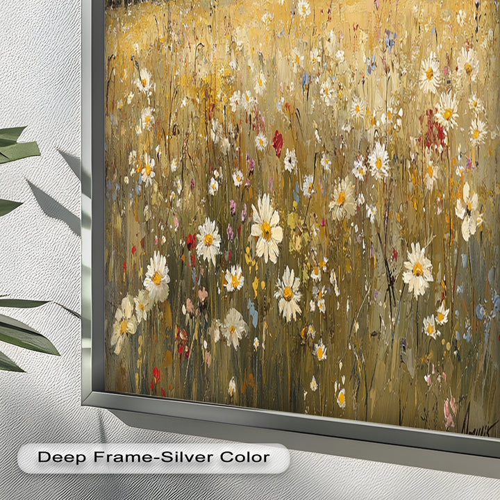 Countryside Bloom – Floral Oil Painting