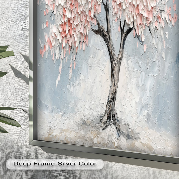 Blossoming Cherry Tree – Floral Oil Painting