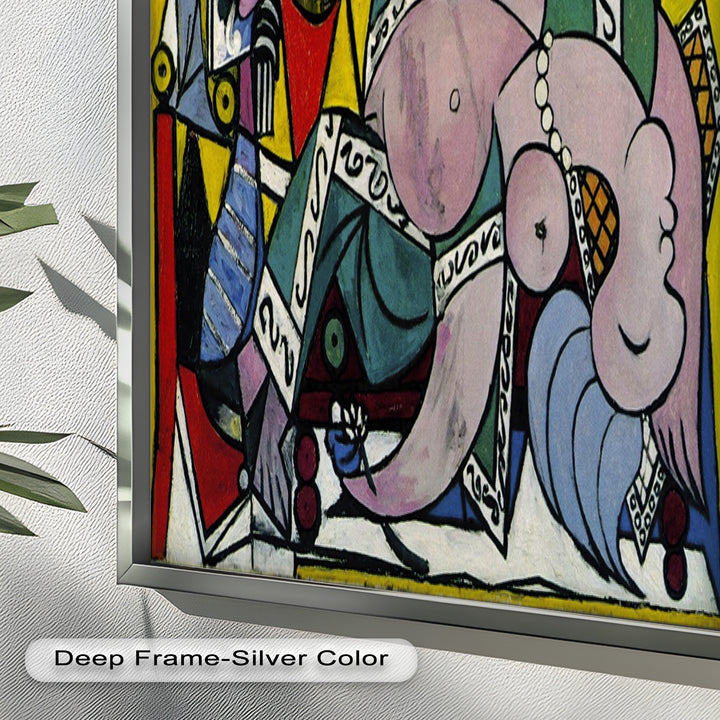 Reclining Muse – Cubist Expression of Sensuality Picasso Oil Painting