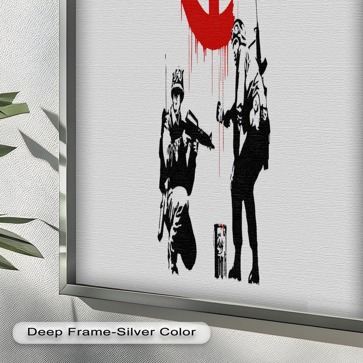 Peace Spray – Banksy Oil Painting