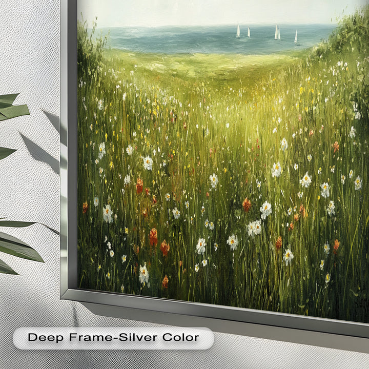 Moody Country Landscape – Serene Oil Painting
