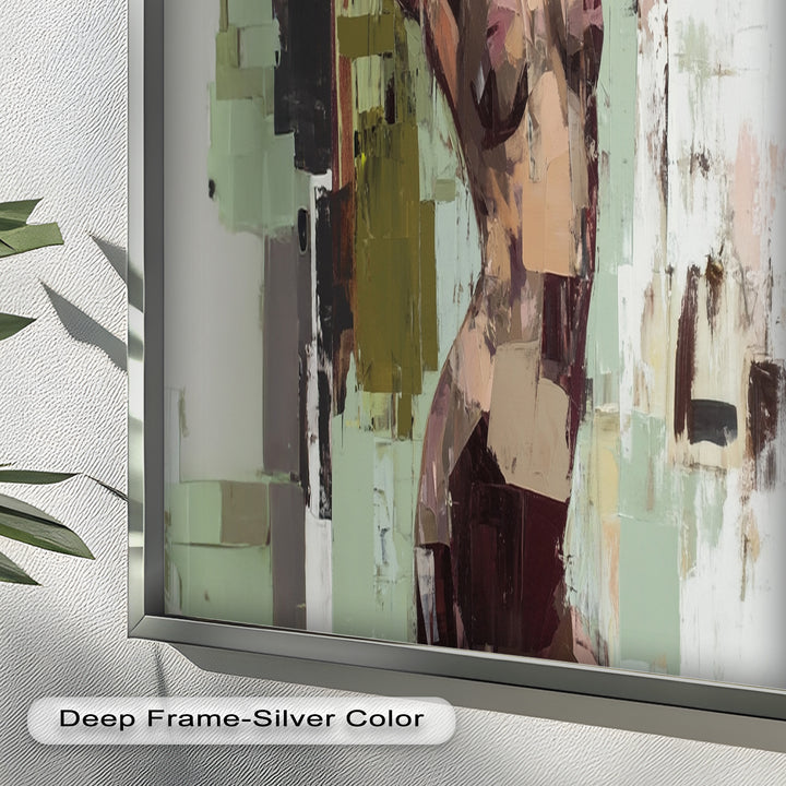 Sensual Geometry – Contemporary Female Nude Oil Painting