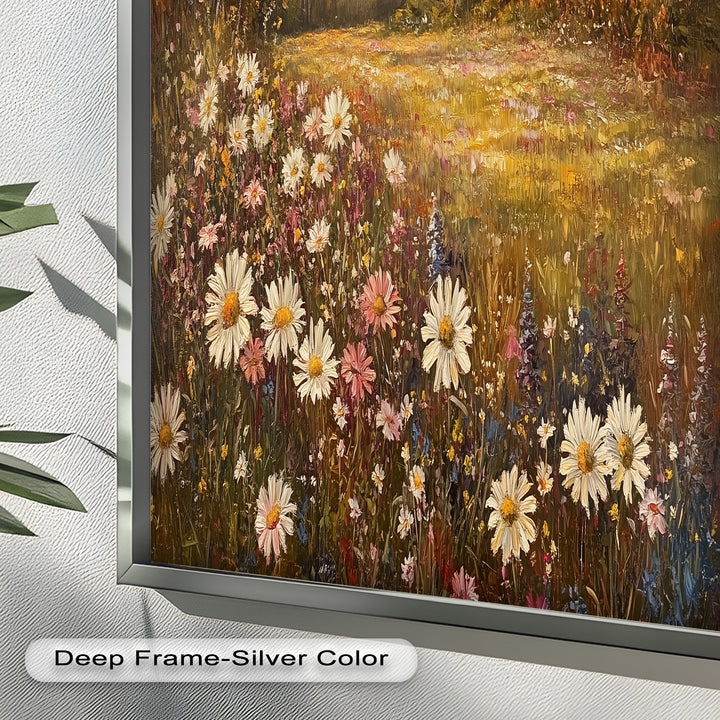 Meadow Bliss – Wildflower Oil Painting