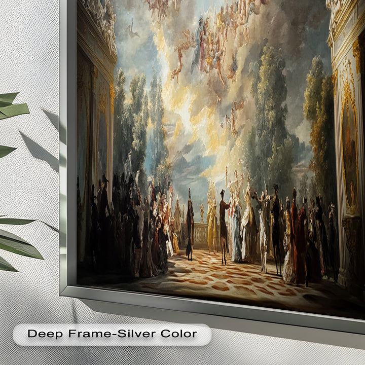 Baroque Heaven – Grand Ballroom Oil Painting