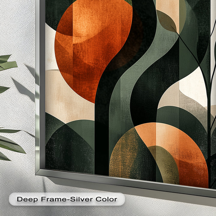 Twilight Grove – Abstract Botanical Oil Painting