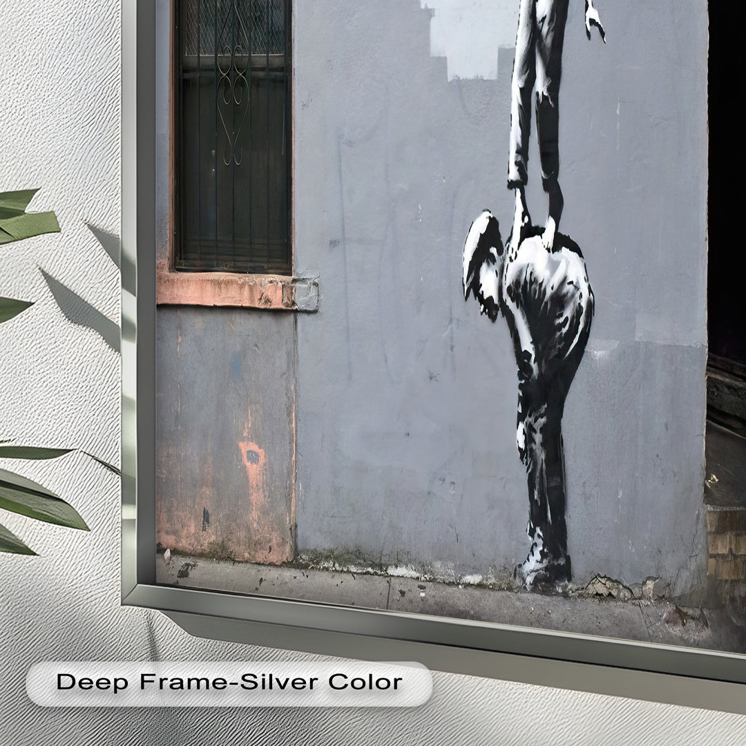 Climb for Expression – Banksy Oil Painting