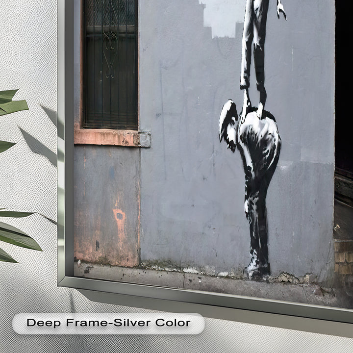 Climb for Expression – Banksy Oil Painting