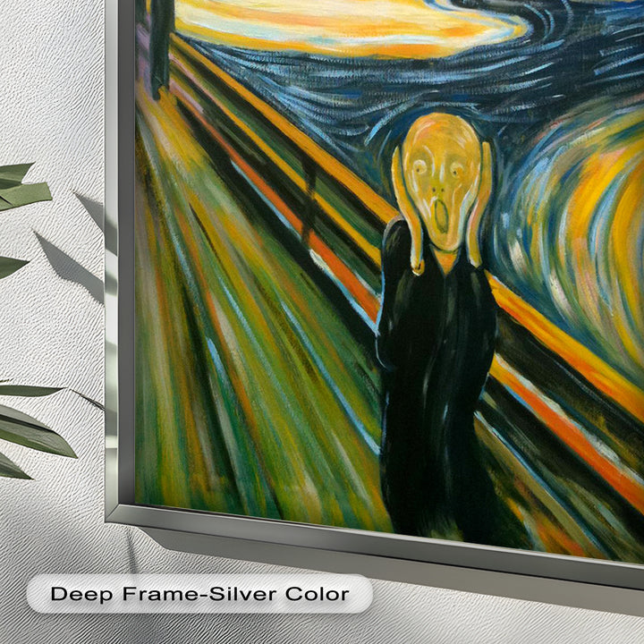 Echo of the Void – Expressionist Angst Picasso Oil Painting