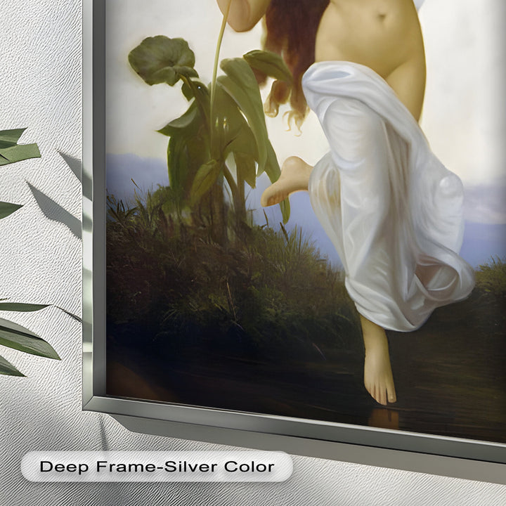 Whispers of the Wind – Classical Nude Goddess Renaissance Oil Painting