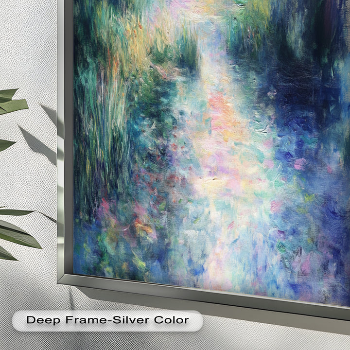 Whispering Riverbank at Dusk – Impressionist Landscape Oil Painting