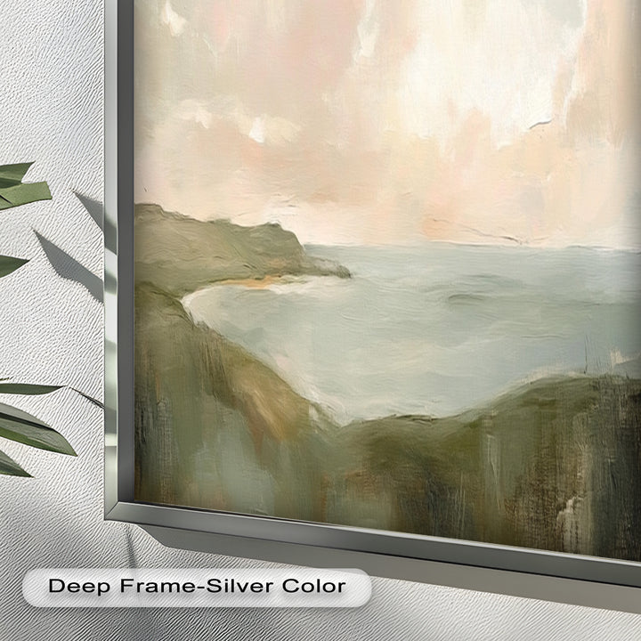 Sunset Oil Painting – Seascape Wall Art