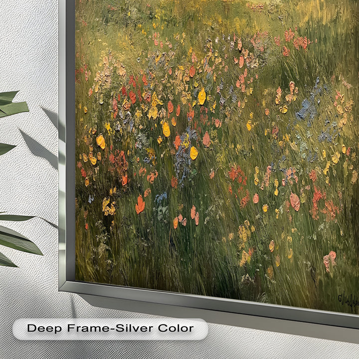 Seaside Meadow View – Landscape Oil Painting
