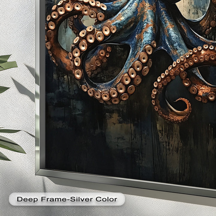 Deep Sea Octopus - Animal Oil Painting