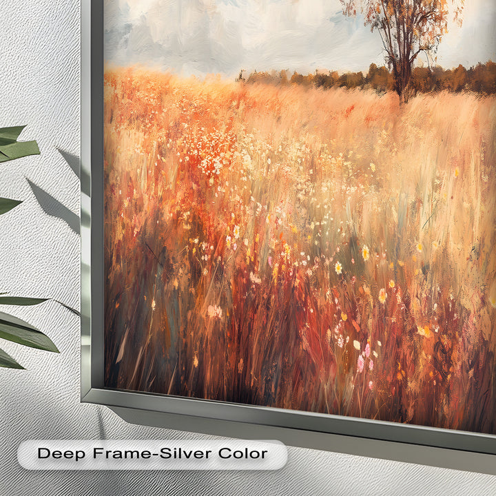 Vintage Autumn Fall – Landscape Oil Painting