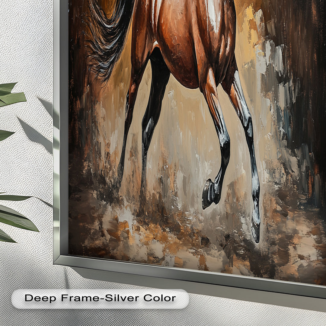 Majestic Horse – Modern Oil Painting