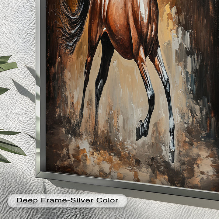 Majestic Horse – Modern Oil Painting