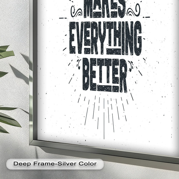 Coffee Makes Everything Better – Modern Oil Paintings - MyPhotoStation