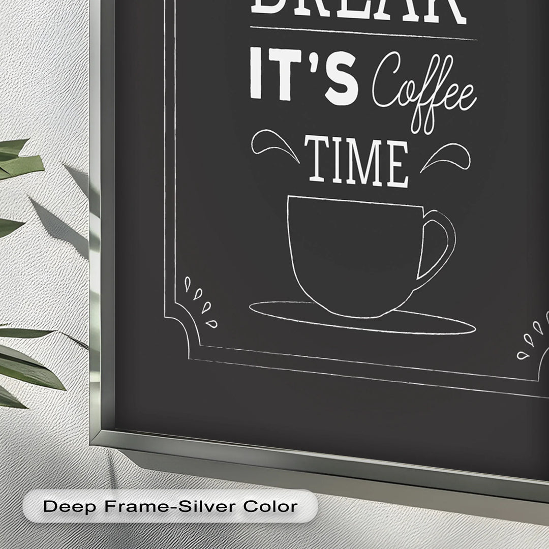Take a Break – Coffee Time Oil Painting - MyPhotoStation