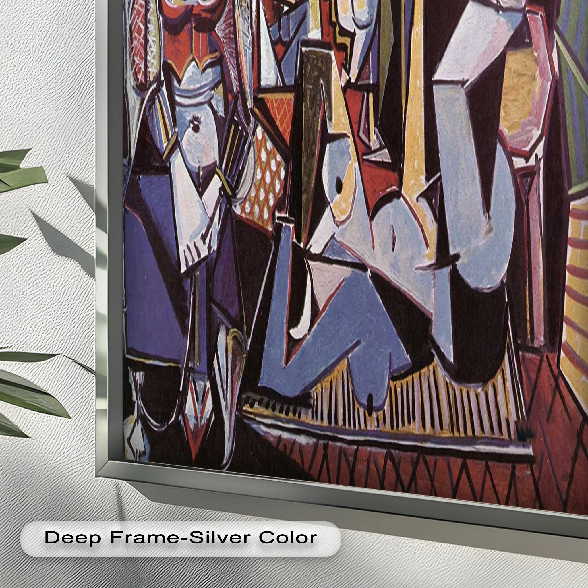 Les Femmes d'Alger by Picasso – Famous Cubist Oil Painting