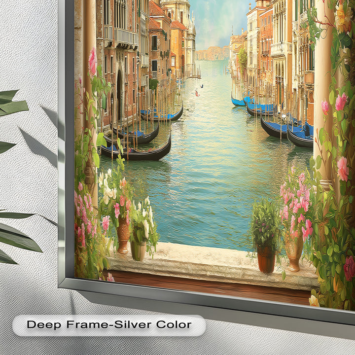 Venice Seaside – Stunning Italian Oil Painting