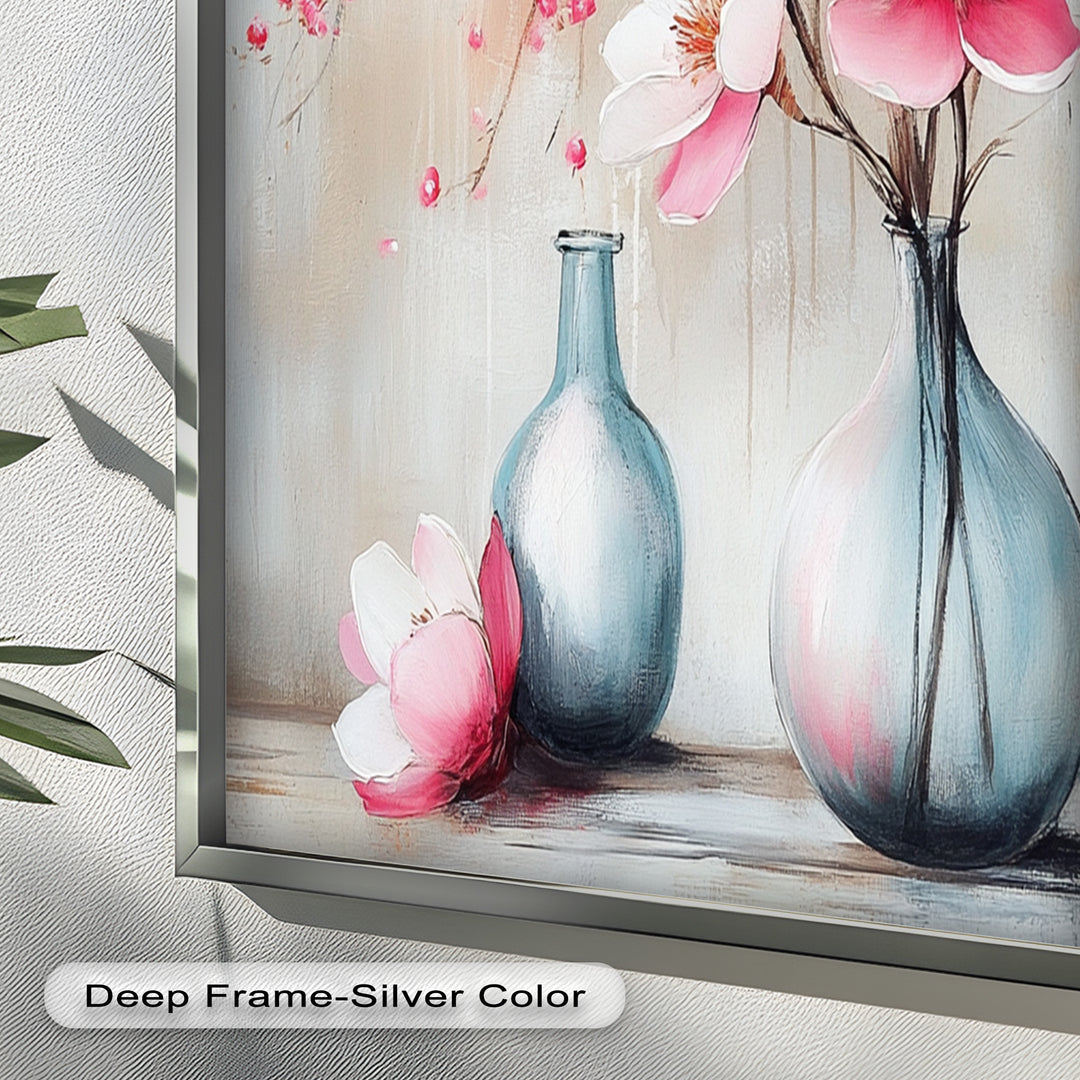 Soft Pink Magnolia - Flower Oil Painting