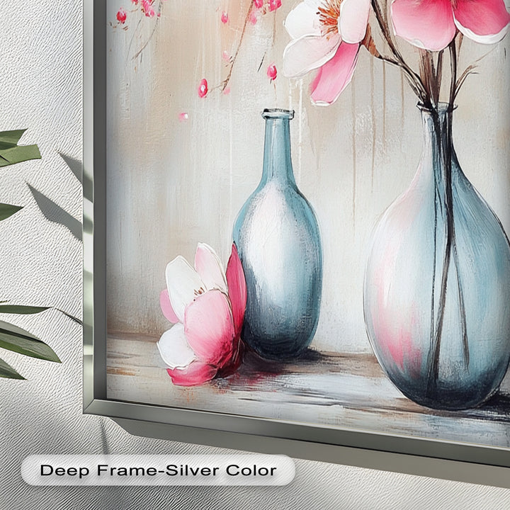 Soft Pink Magnolia - Flower Oil Painting