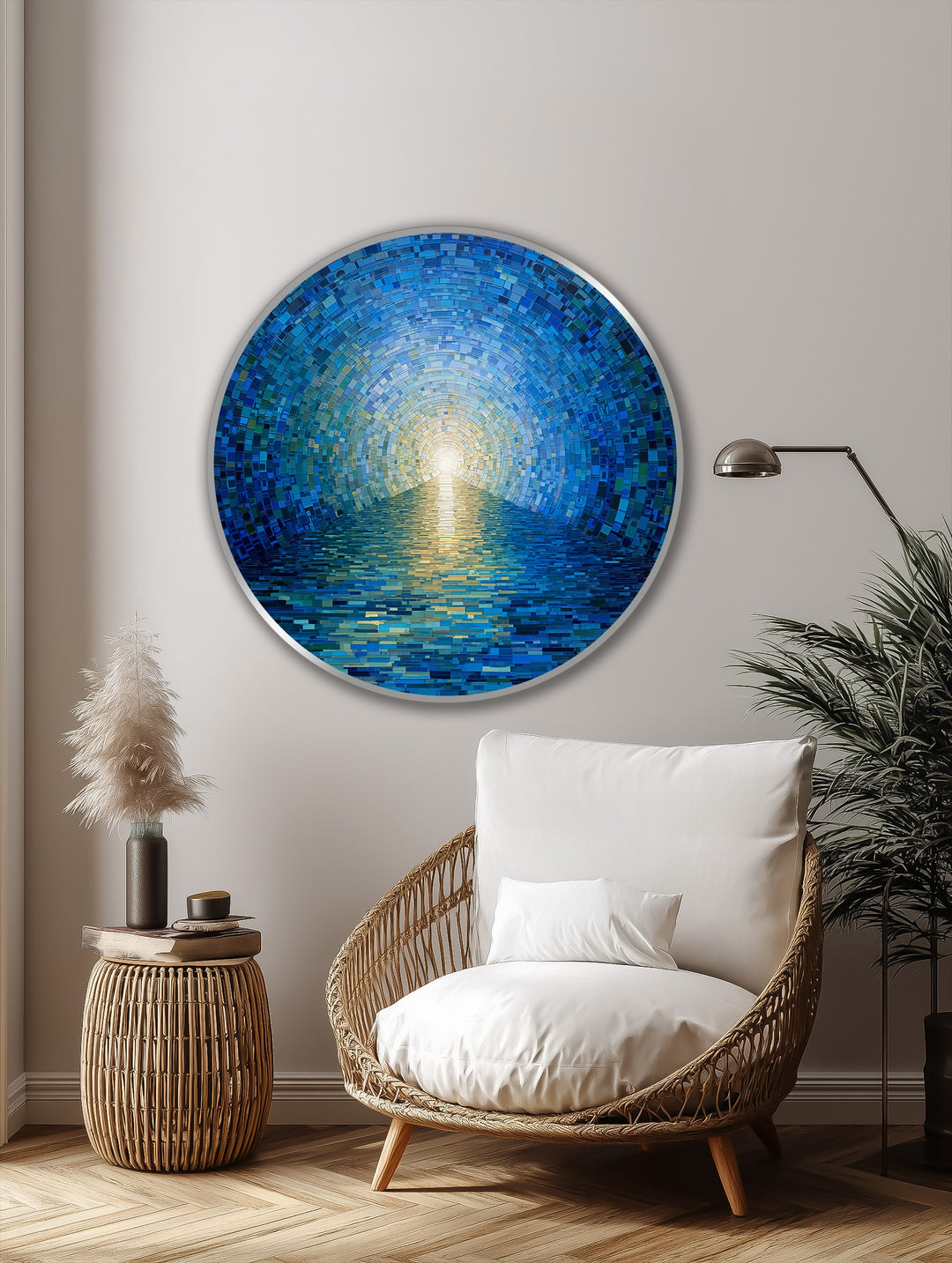 contemporary mosaic wall art