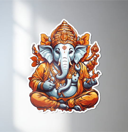 Ganesha metal wall art