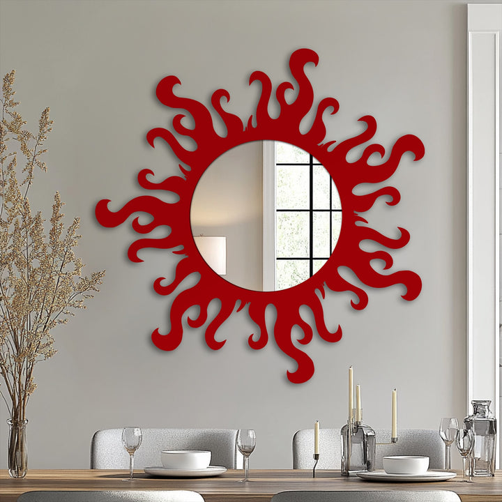 Modern wall mirror for minimalist spaces