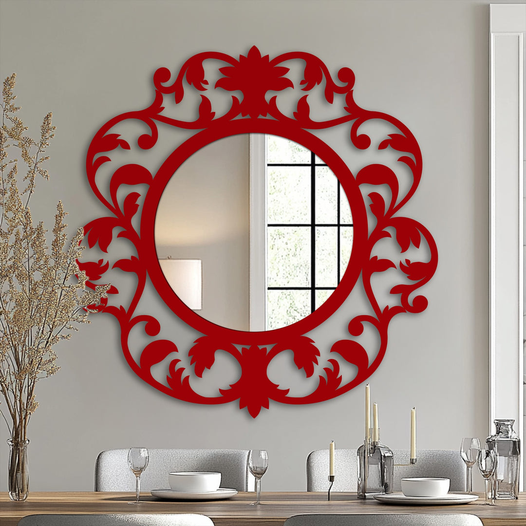 Contemporary hallway mirror wall decor