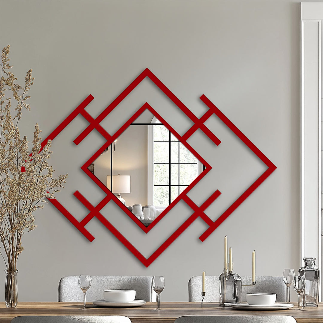 Contemporary geometric mirror