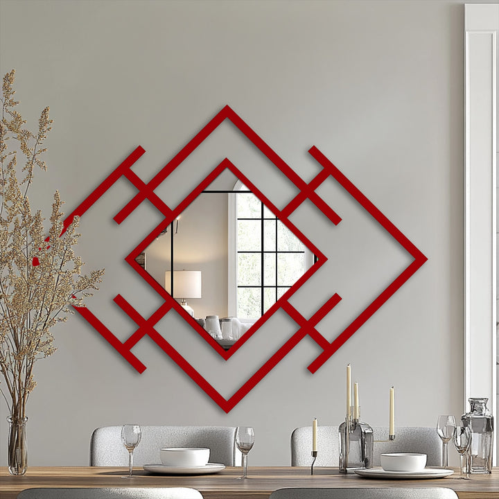 Contemporary geometric mirror