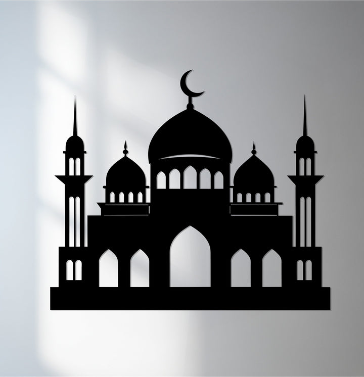 Grand mosque metal wall art Islamic decor